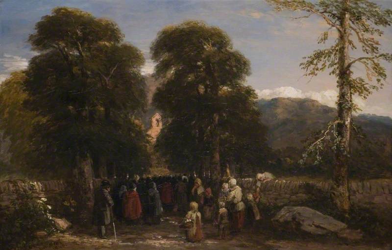 Funérailles galloises - David Cox