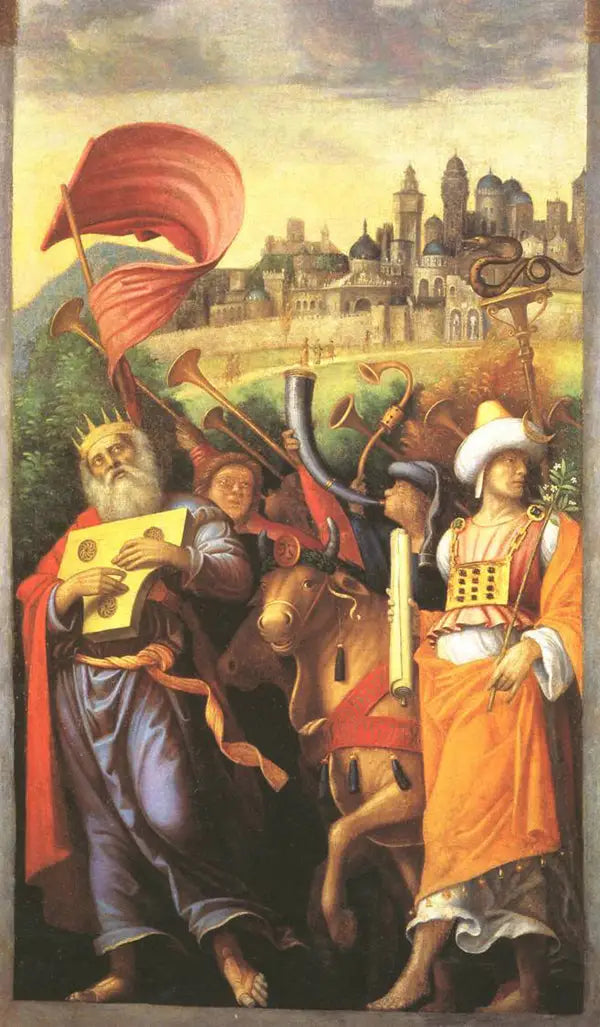David davanti all'Arca dell'Alleanza - Antonio da Correggio