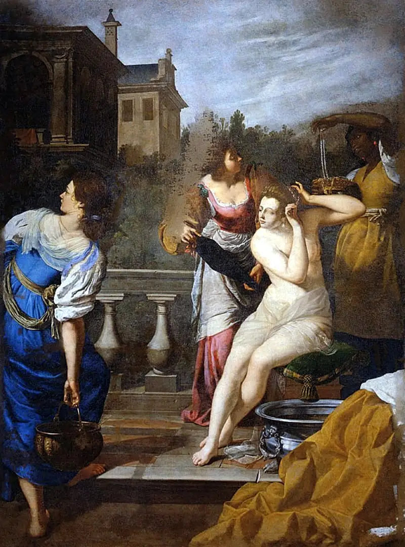 David e Betsabea - Artemisia Gentileschi