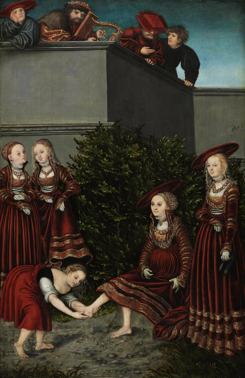 David e Betsabea - Lucas Cranach il Vecchio