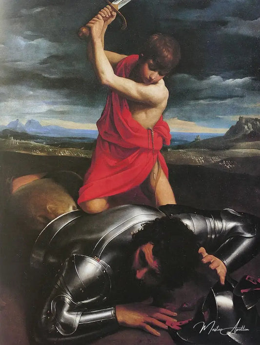 David et Goliath - Guido Reni Reproductions de tableaux à la peinture à l’huile