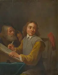 David Teniers (III) impara a disegnare - David Teniers il Giovane