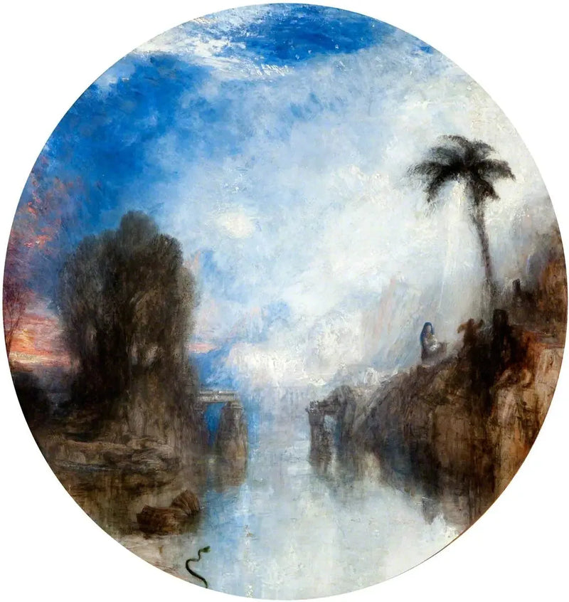 Alba del Cristianesimo (Fuga in Egitto) - J. M. W. Turner