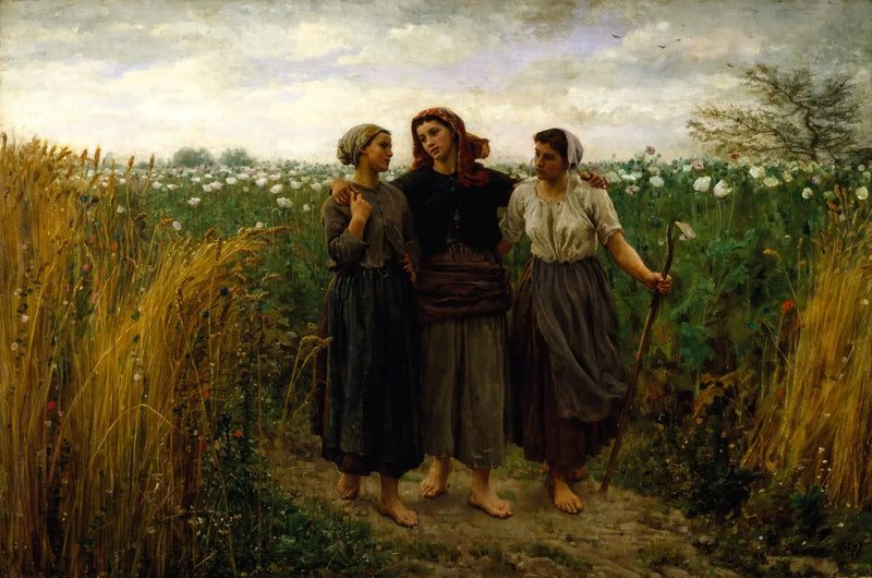 Ritorno dai campi - Jules Breton