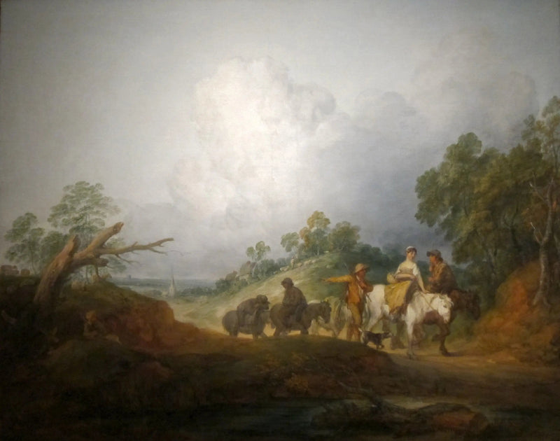 Ritorno dal mercato - Thomas Gainsborough