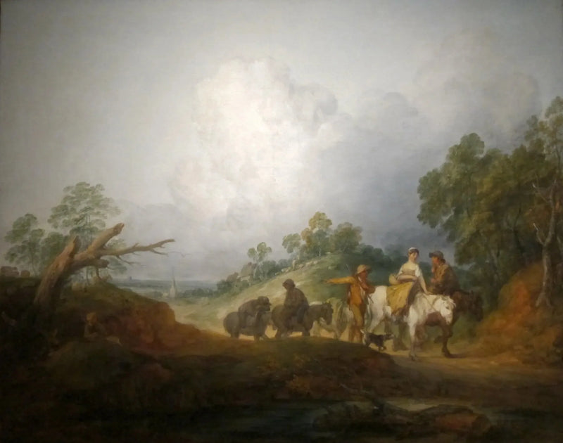 Ritorno dal mercato - Thomas Gainsborough