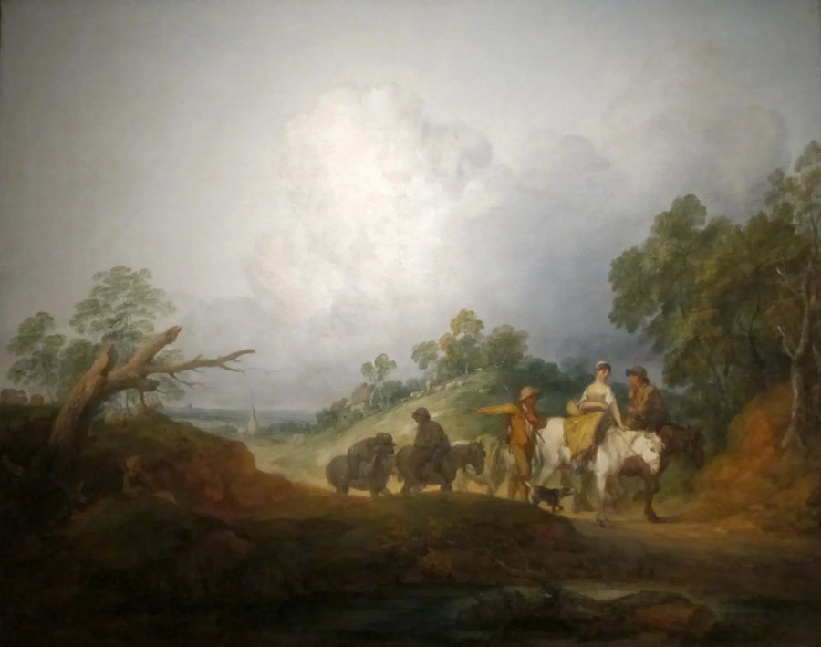 Ritorno dal mercato - Thomas Gainsborough