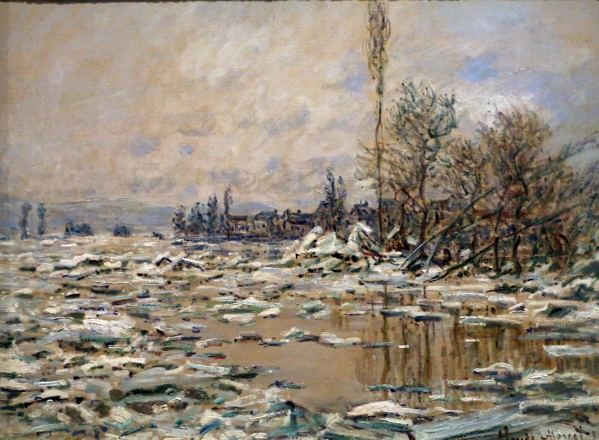 La Debacle, tempo grigio W560 - Claude Monet
