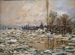 La Debacle, tempo grigio W560 - Claude Monet