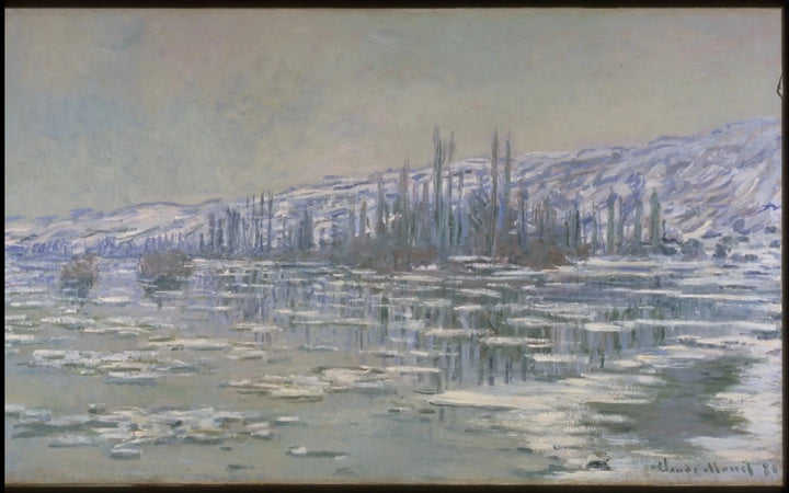 La Debacle o I Cubi di Ghiaccio W565 - Claude Monet