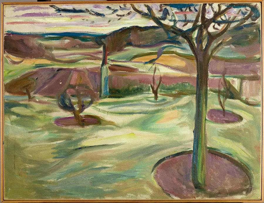 Inizio della primavera - Edvard Munch