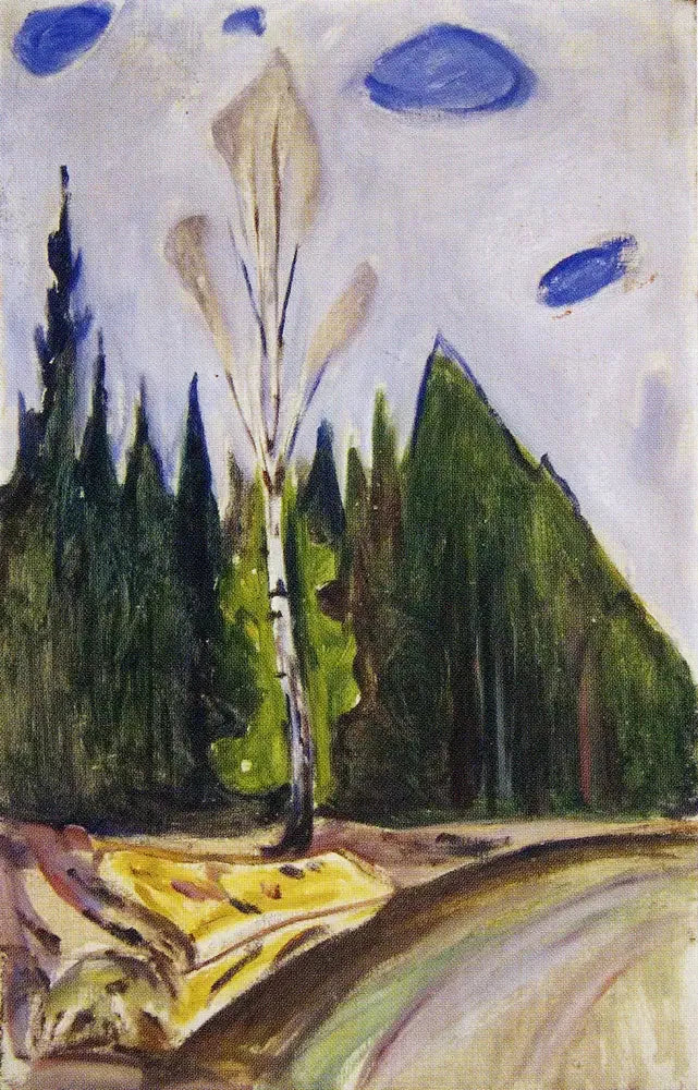 Inizio della primavera - Edvard Munch