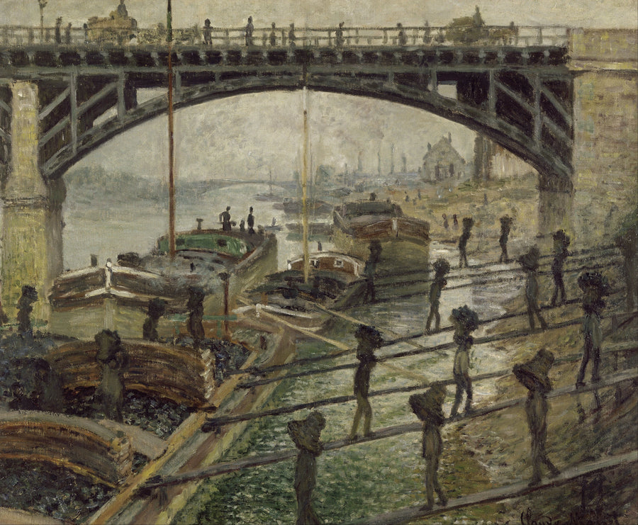 I Caricatori di carbone - Claude Monet