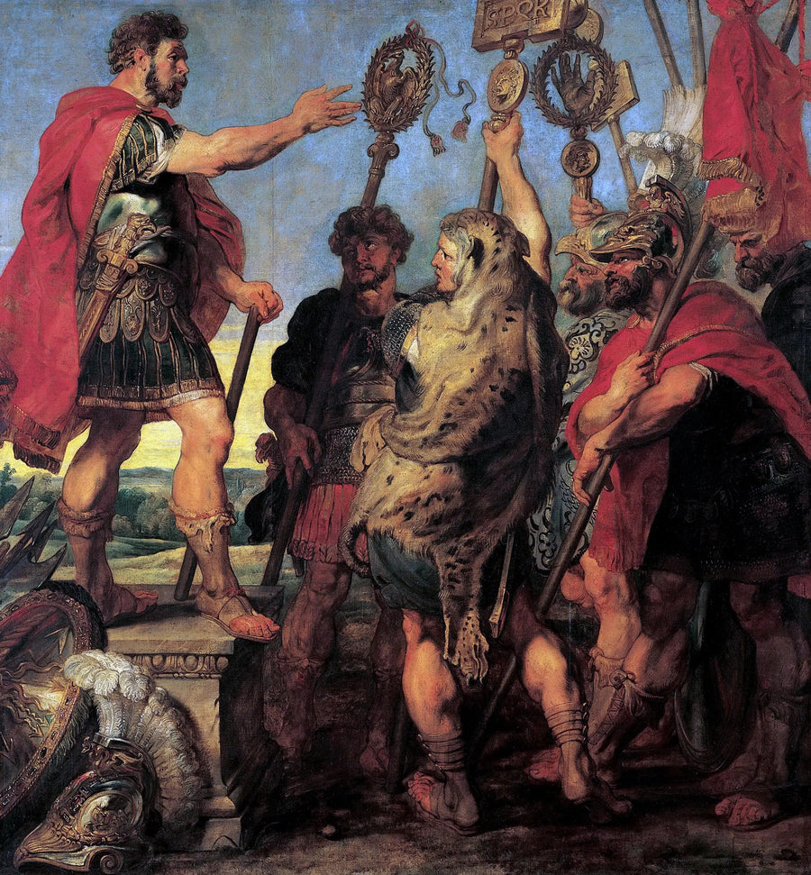 Decius Mus raccontando il suo sogno - Antoine van Dyck