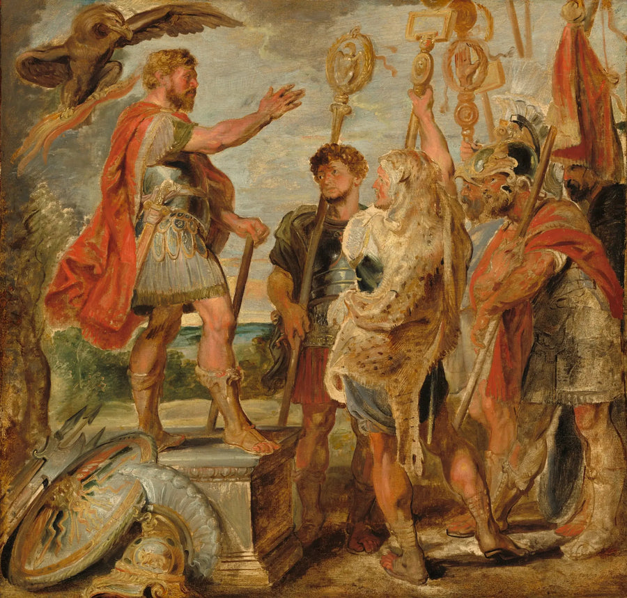 Decius Mus rivolgendosi alle legioni - Peter Paul Rubens