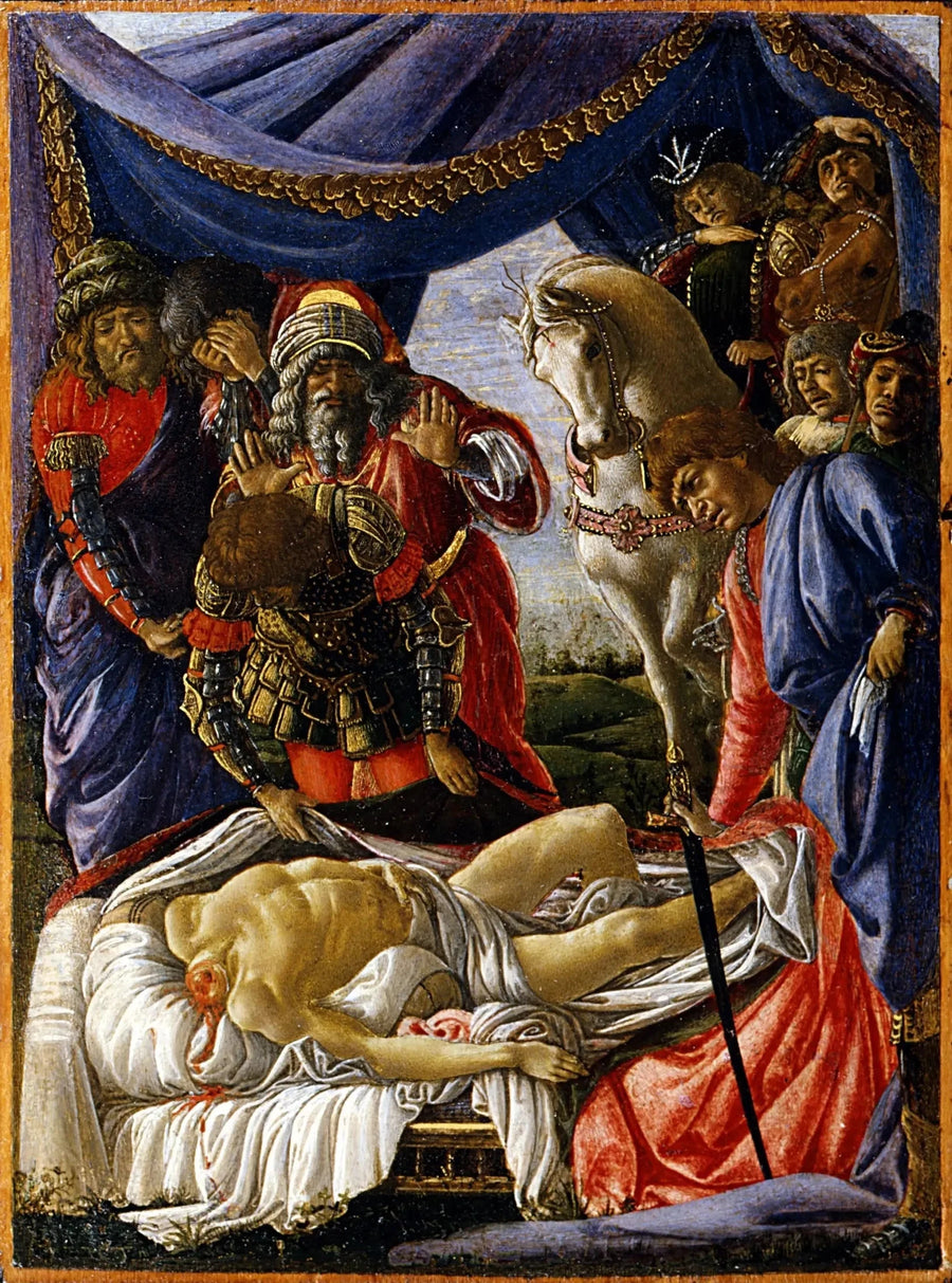La Scoperta del cadavere di Oloferne - Sandro Botticelli