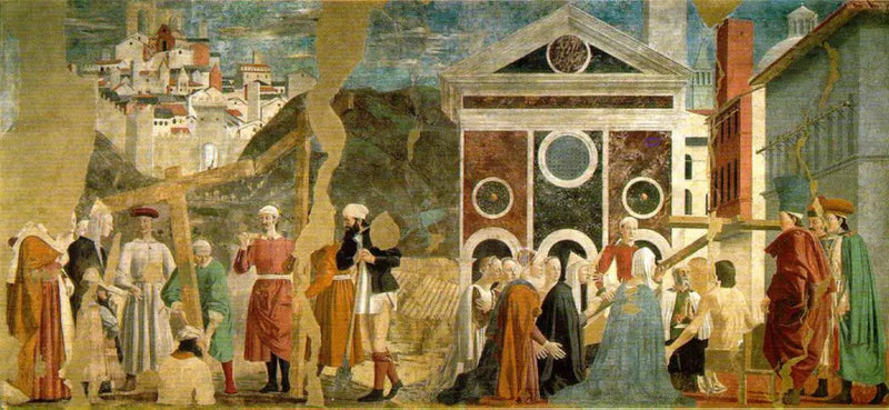 Scoperta e prova della Vera Croce - Piero della Francesca