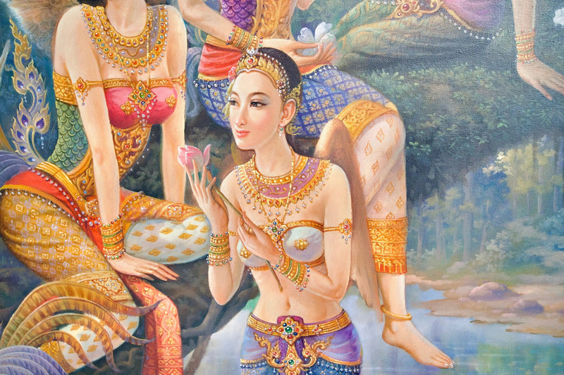 Dea Kinnaree  | Dimensioni: 170 x 120 cm