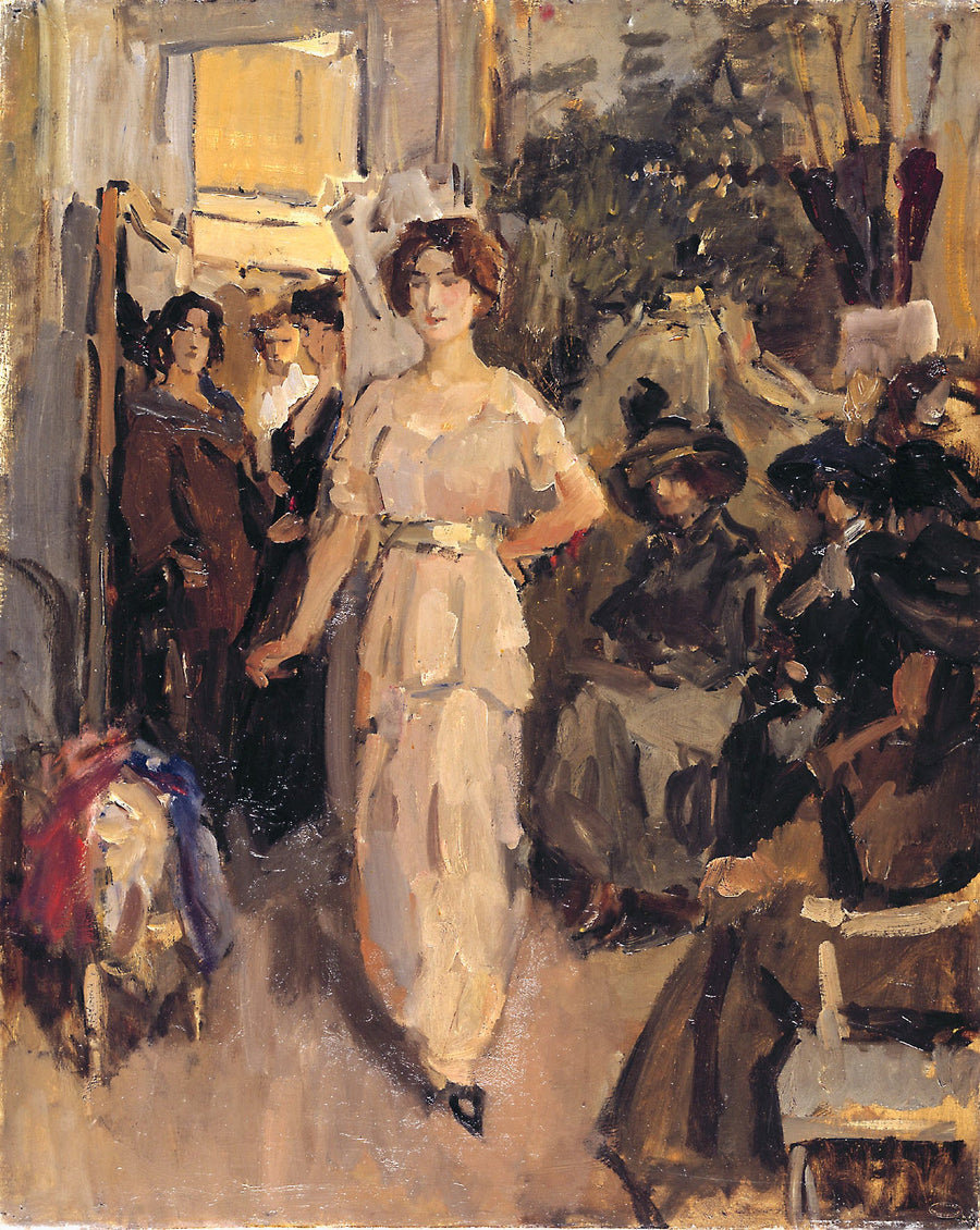 Sfilata di moda da Hirsch - Isaac Israels