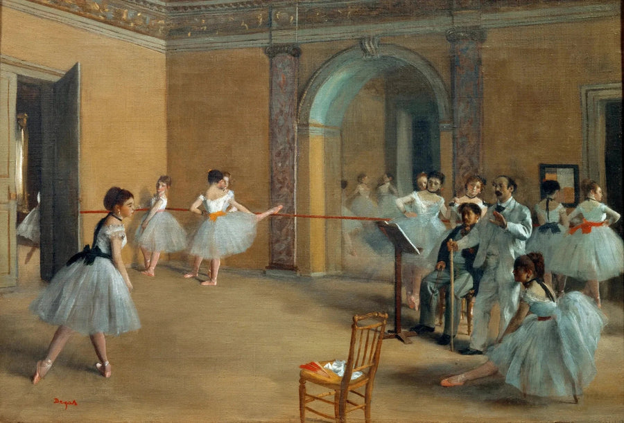 Il Foyer della danza all'Opera di rue Le Peletier - Edgar Degas