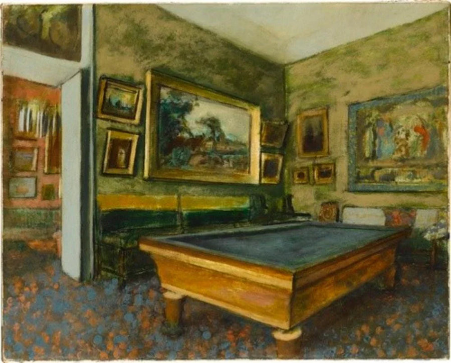 Sala da biliardo - Edgar Degas