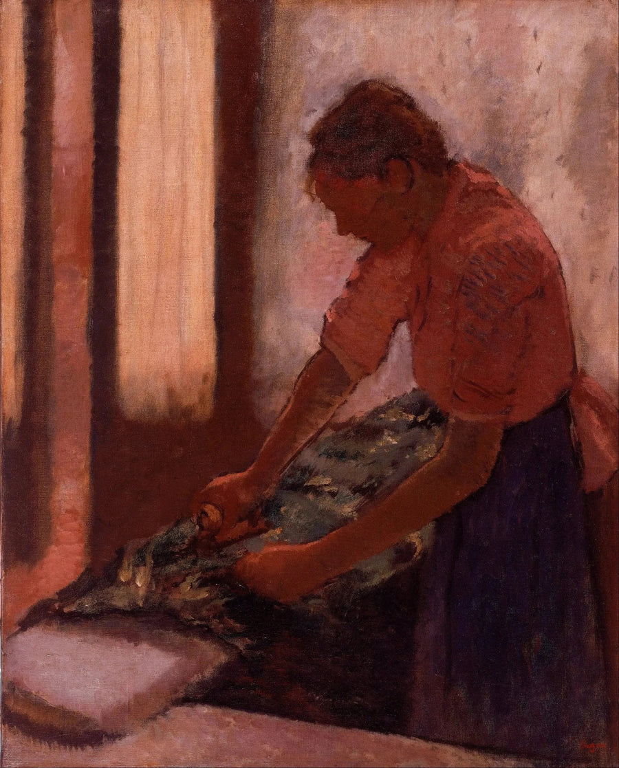 Donna che stira - Edgar Degas