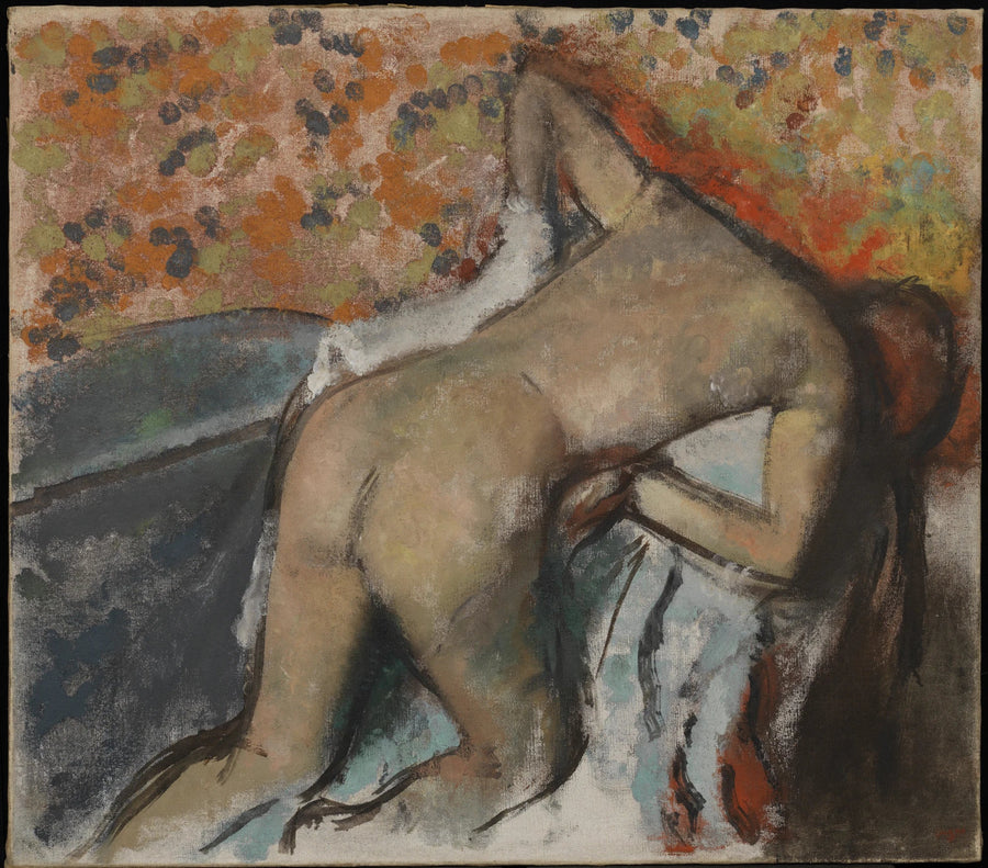 Dopo il bagno, donna che si asciuga - Edgar Degas