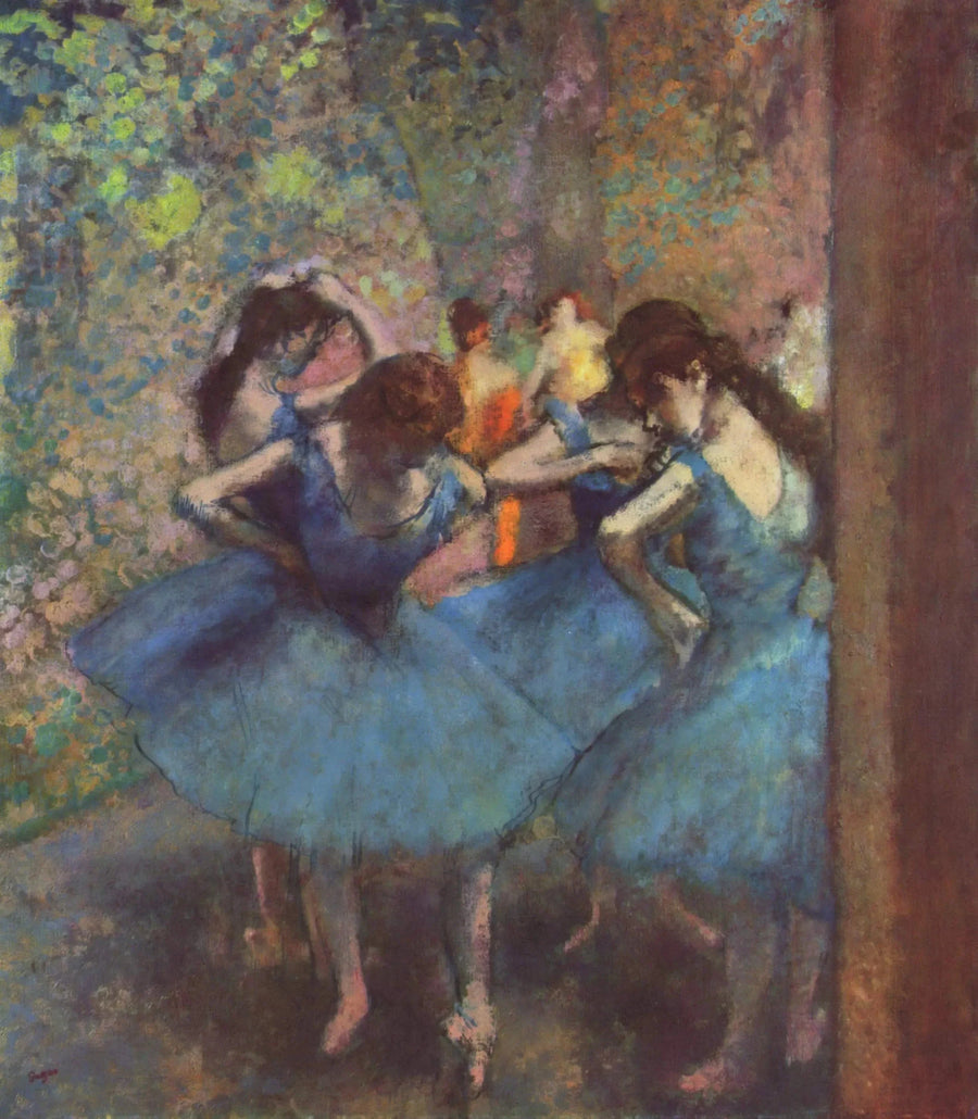 Ballerine blu - Edgar Degas
