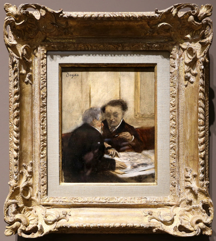 Al Caffè Châteaudun - Edgar Degas