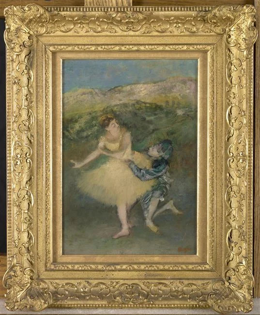 Arlecchino e Colombina - Edgar Degas