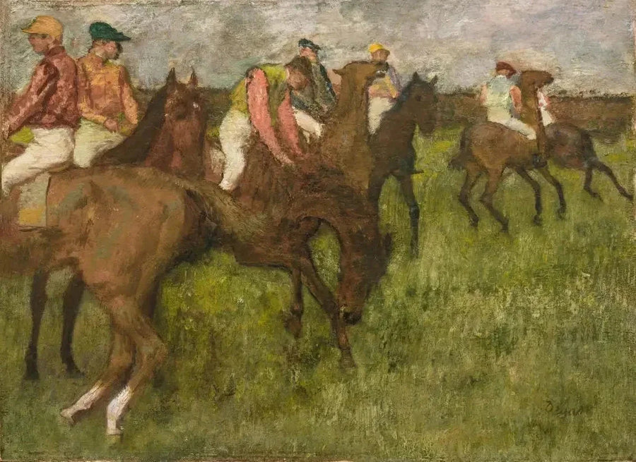 Fantini prima della corsa - Edgar Degas