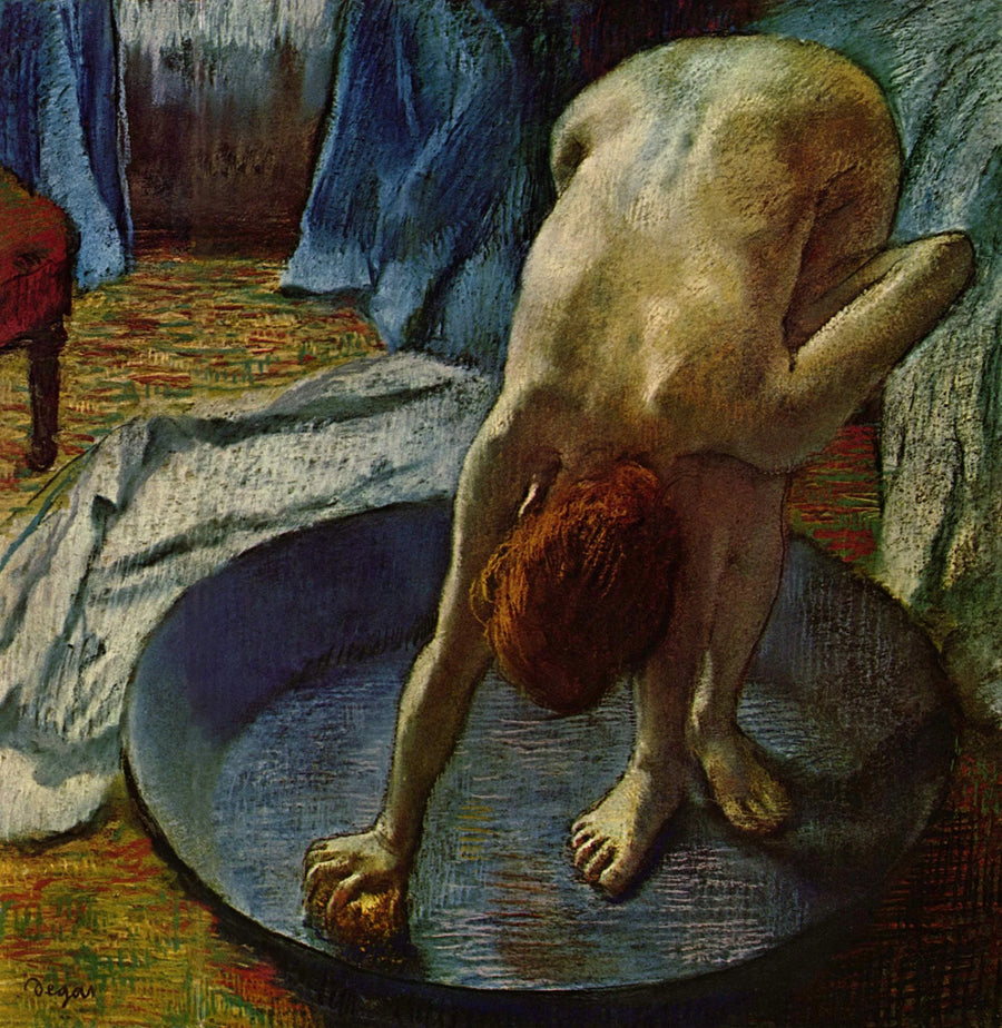 Donna con la bacinella - Edgar Degas
