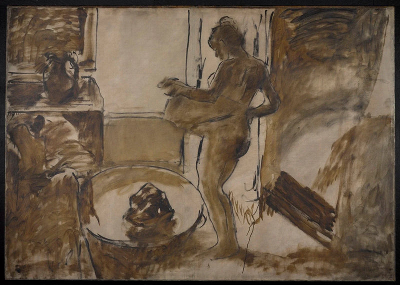 Donna al Tub - Edgar Degas