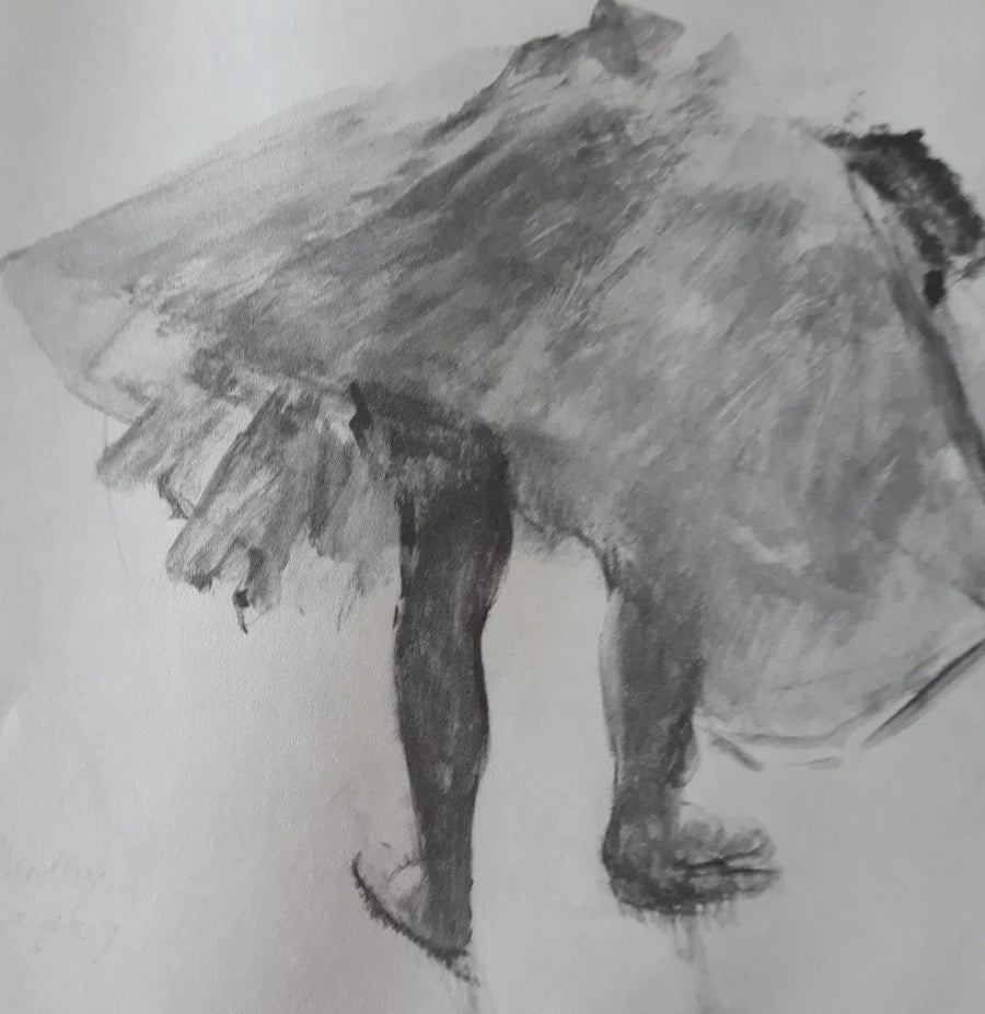Danseuse vue de dos, vers 1873 – Edgar Degas