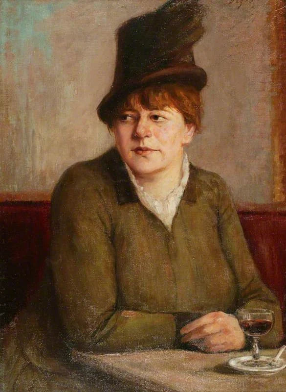 Donna in un caffè - Edgar Degas