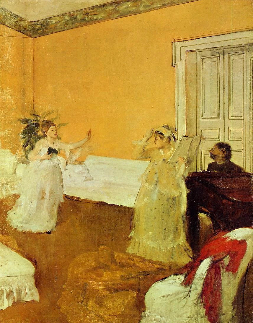 La ripetizione del canto - Edgar Degas