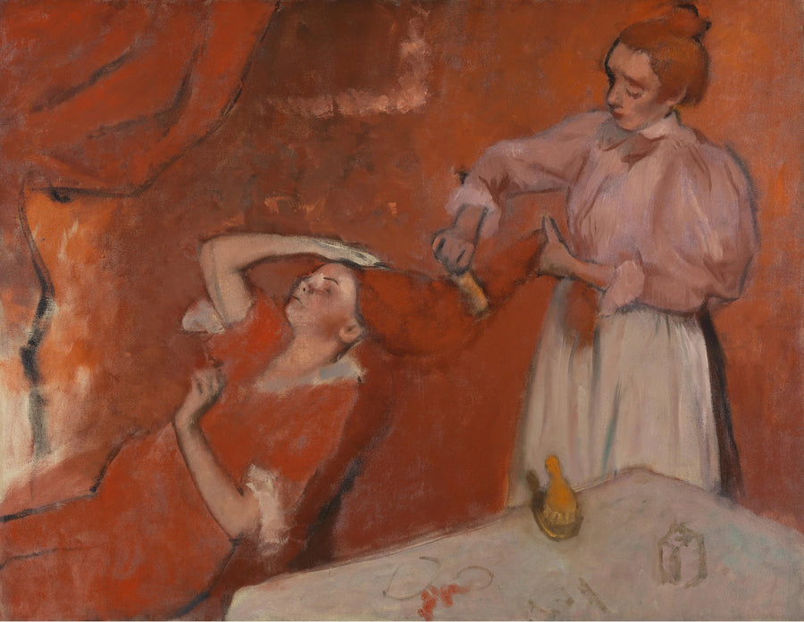 La Acconciatura - Edgar Degas