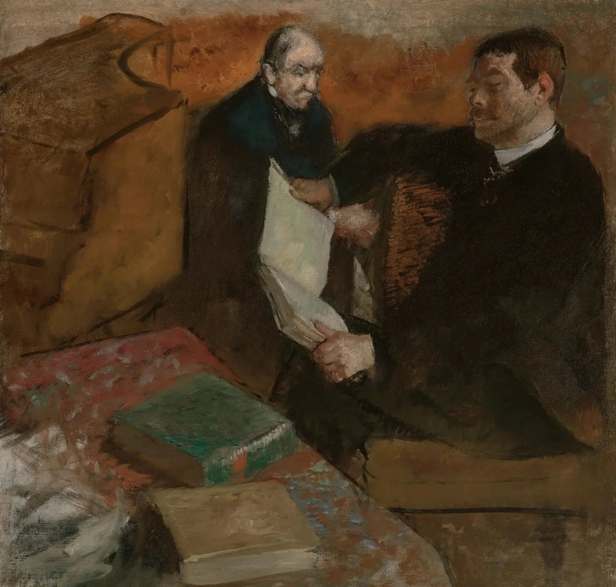 I pagani e il padre di Degas - Edgar Degas