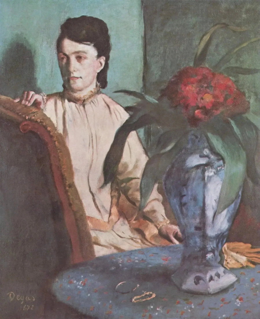 La Donna con la pottiche - Edgar Degas