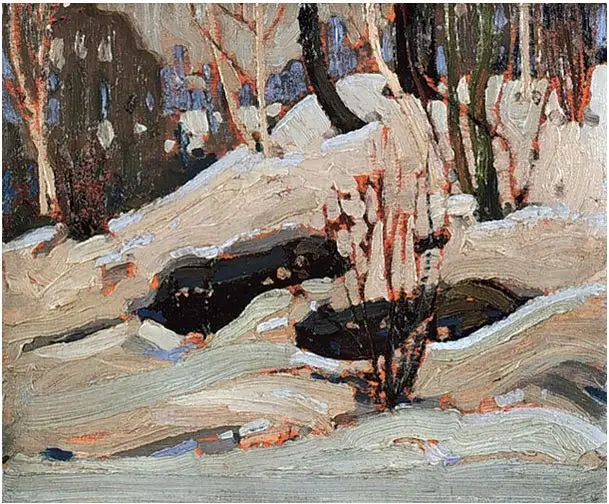 Dégel : panchine di neve - Tom Thomson