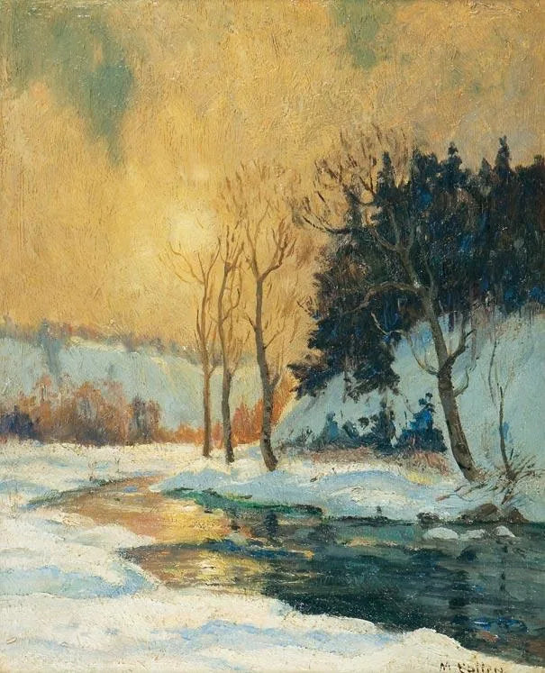 Disgelo primaverile, North River - Maurice Galbraith Cullen