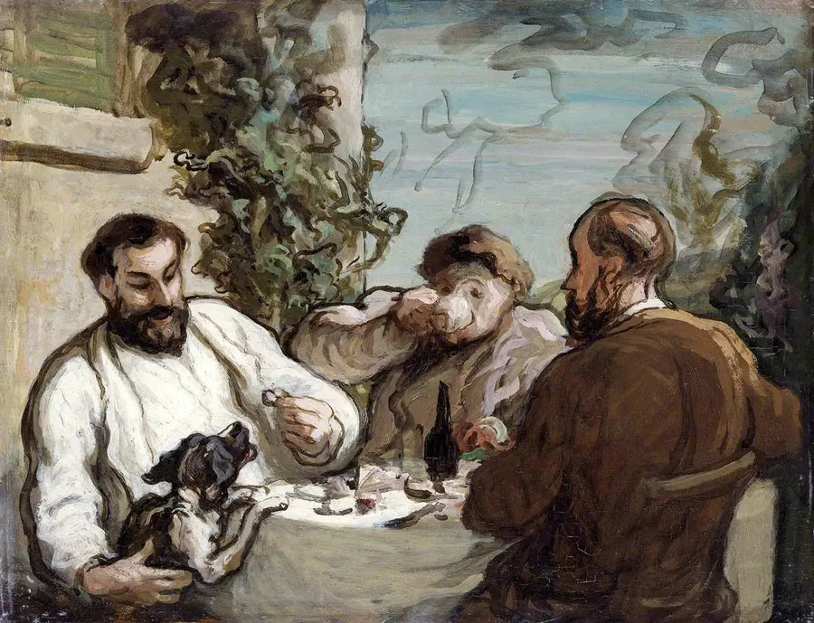 Pranzo in campagna - Honoré Daumier