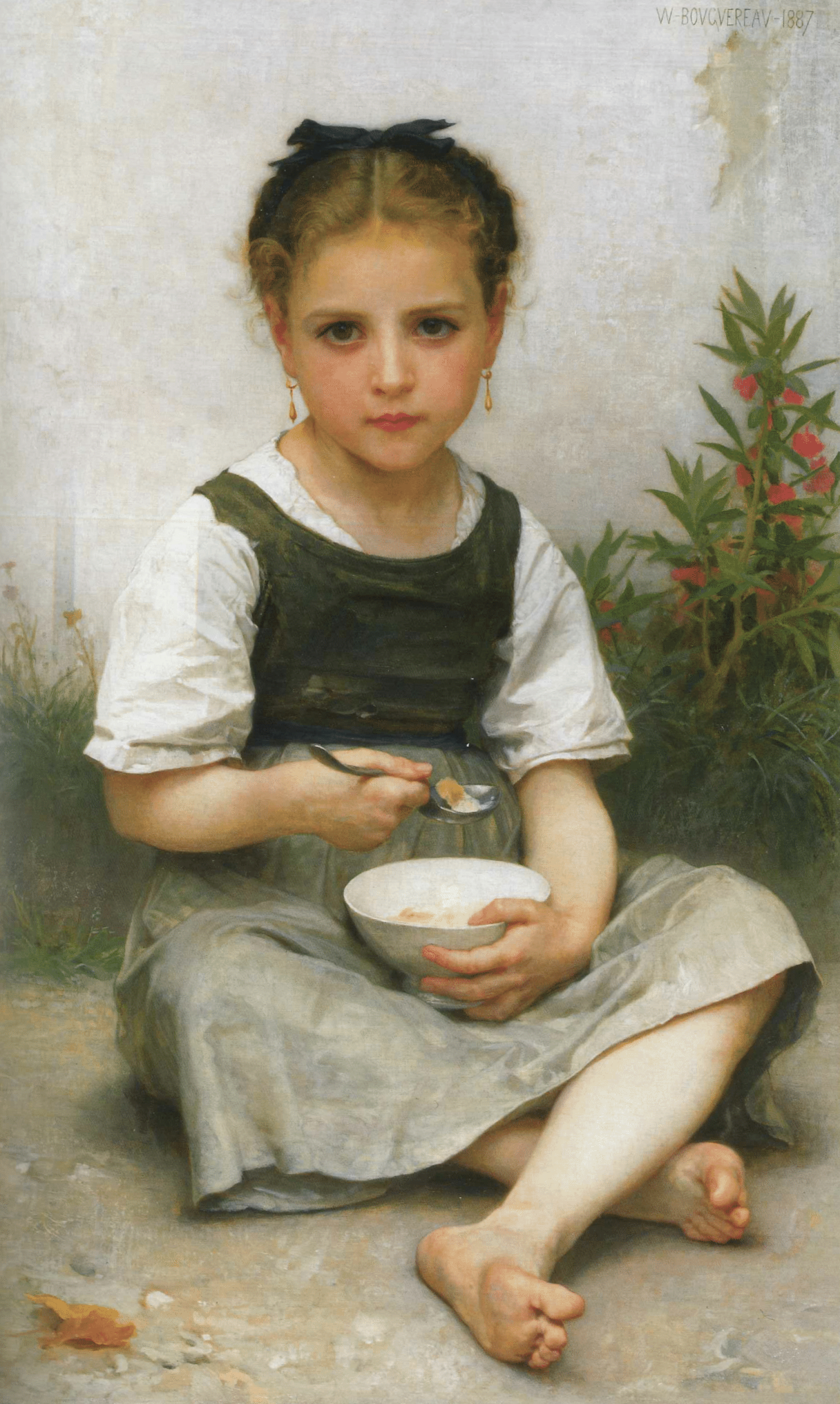 Le Déjeuner du matin (1887) - Bouguereau