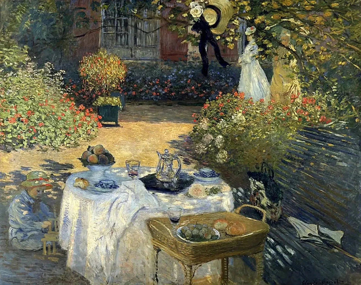 Le Déjeuner, pannello decorativo W285 - Claude Monet