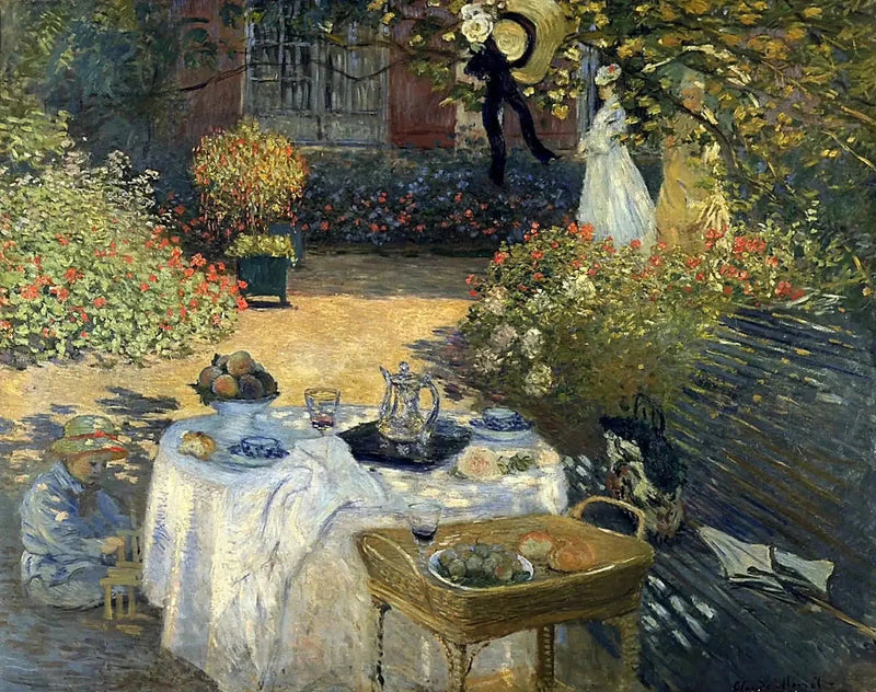 Le Déjeuner, pannello decorativo W285 - Claude Monet