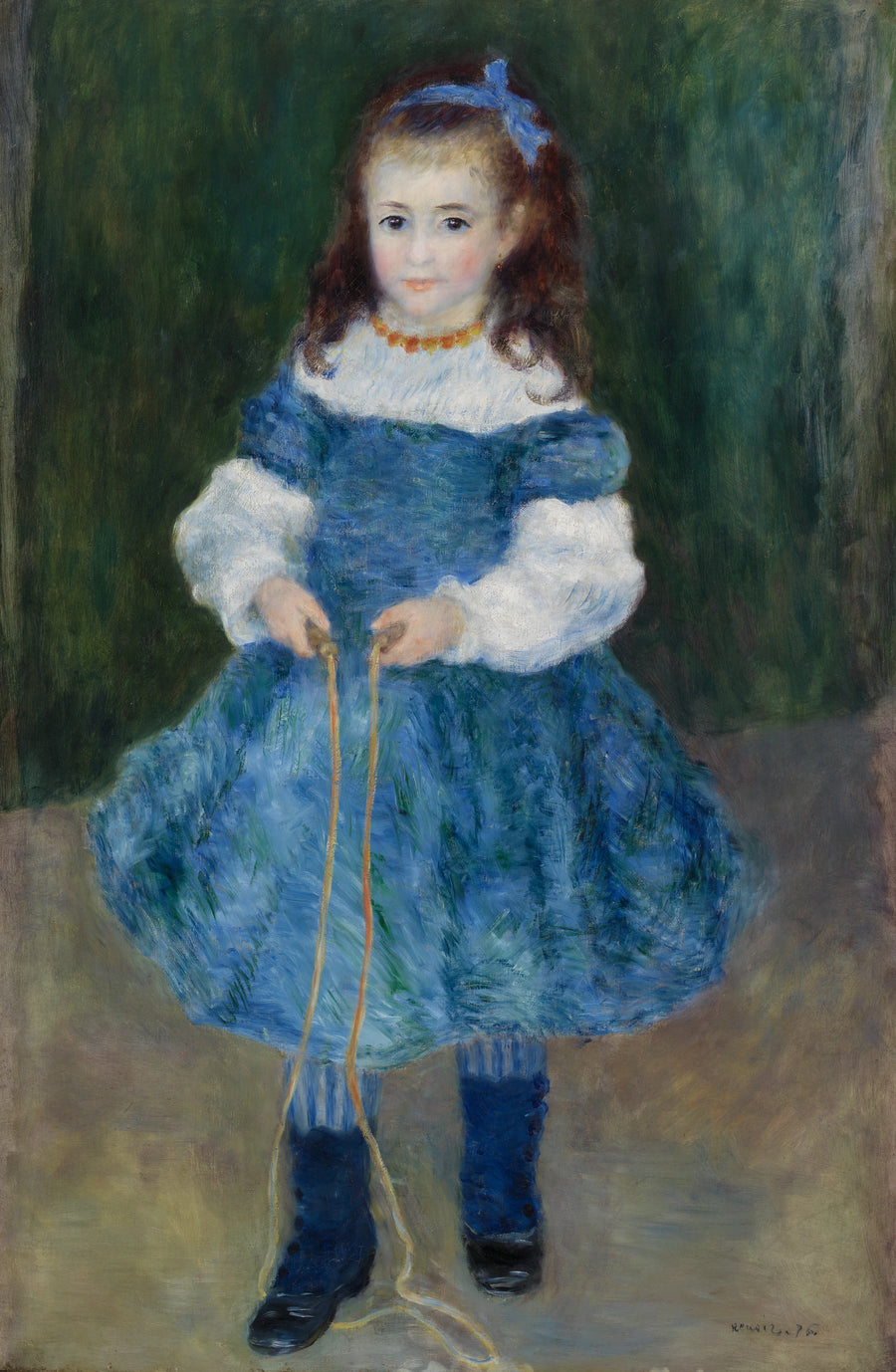 Ragazza con la corda da saltare (Ritratto di Delphine Legrand) - Pierre-Auguste Renoir