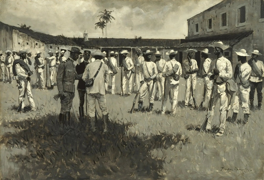 Smantellamento dell'esercito di Gomez - Frederic Remington