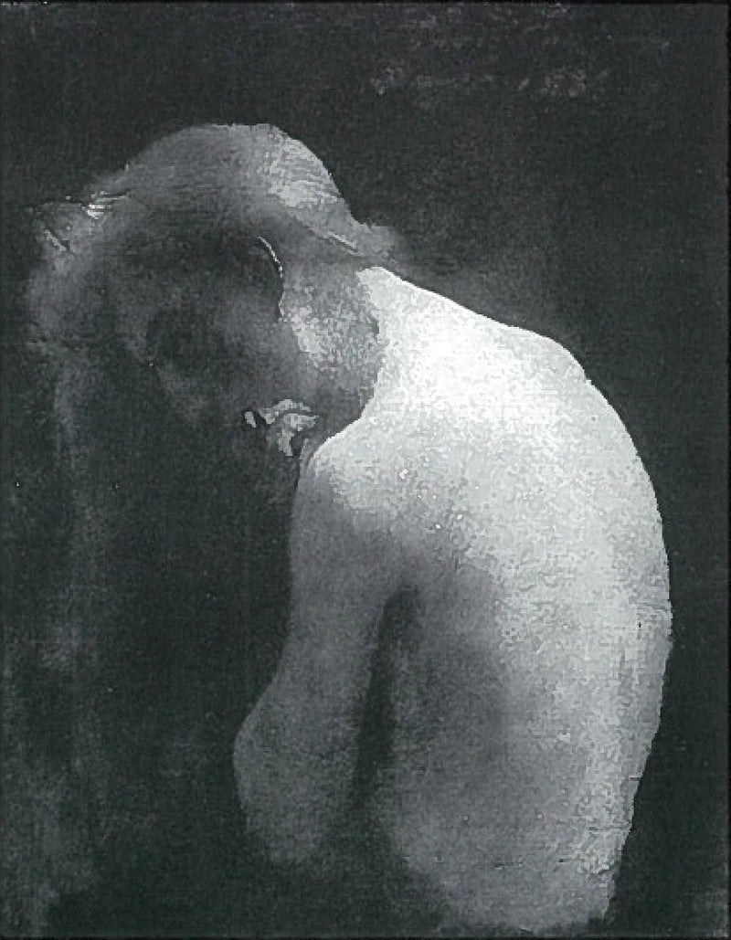 Donna seminuda - Lovis Corinth