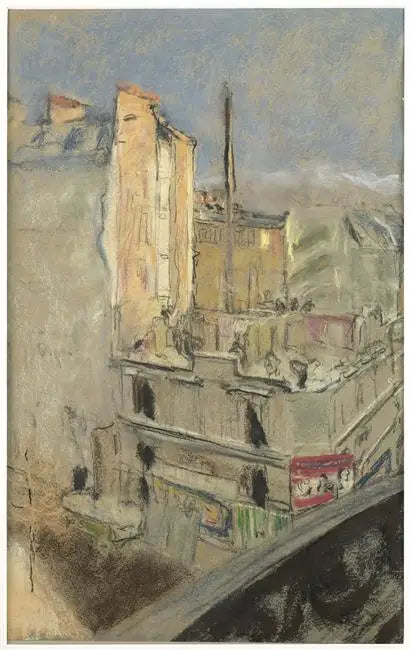 Demolizione via di Calais (60.1.1) - Édouard Vuillard