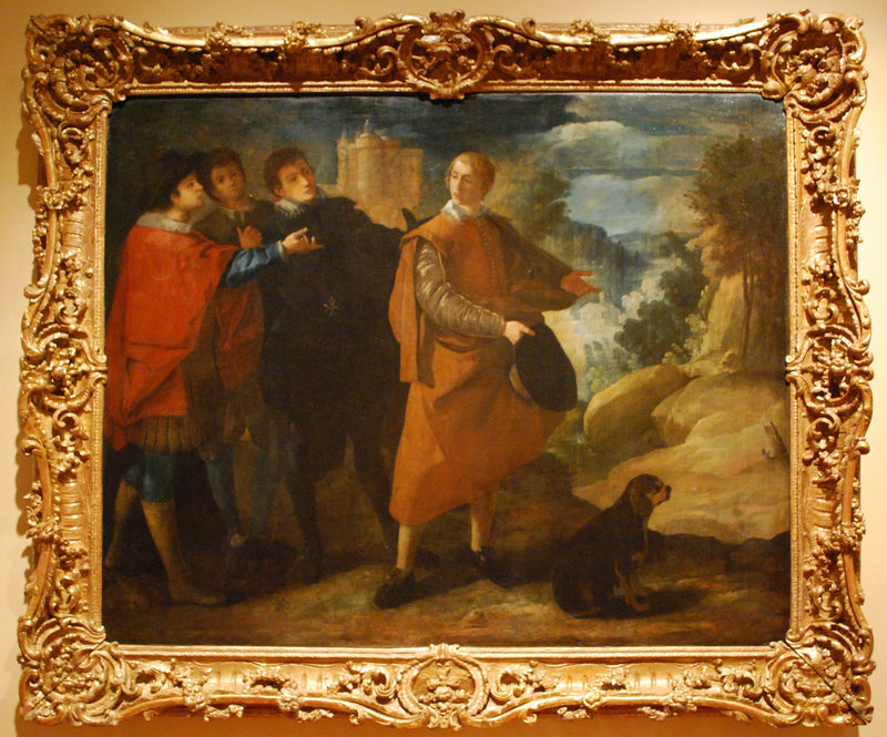 Partenza da Saint Pierre Nolasco per Barcellona - Francisco de Zurbarán